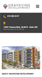 Mobile Screenshot of grapevinedevelopment.com
